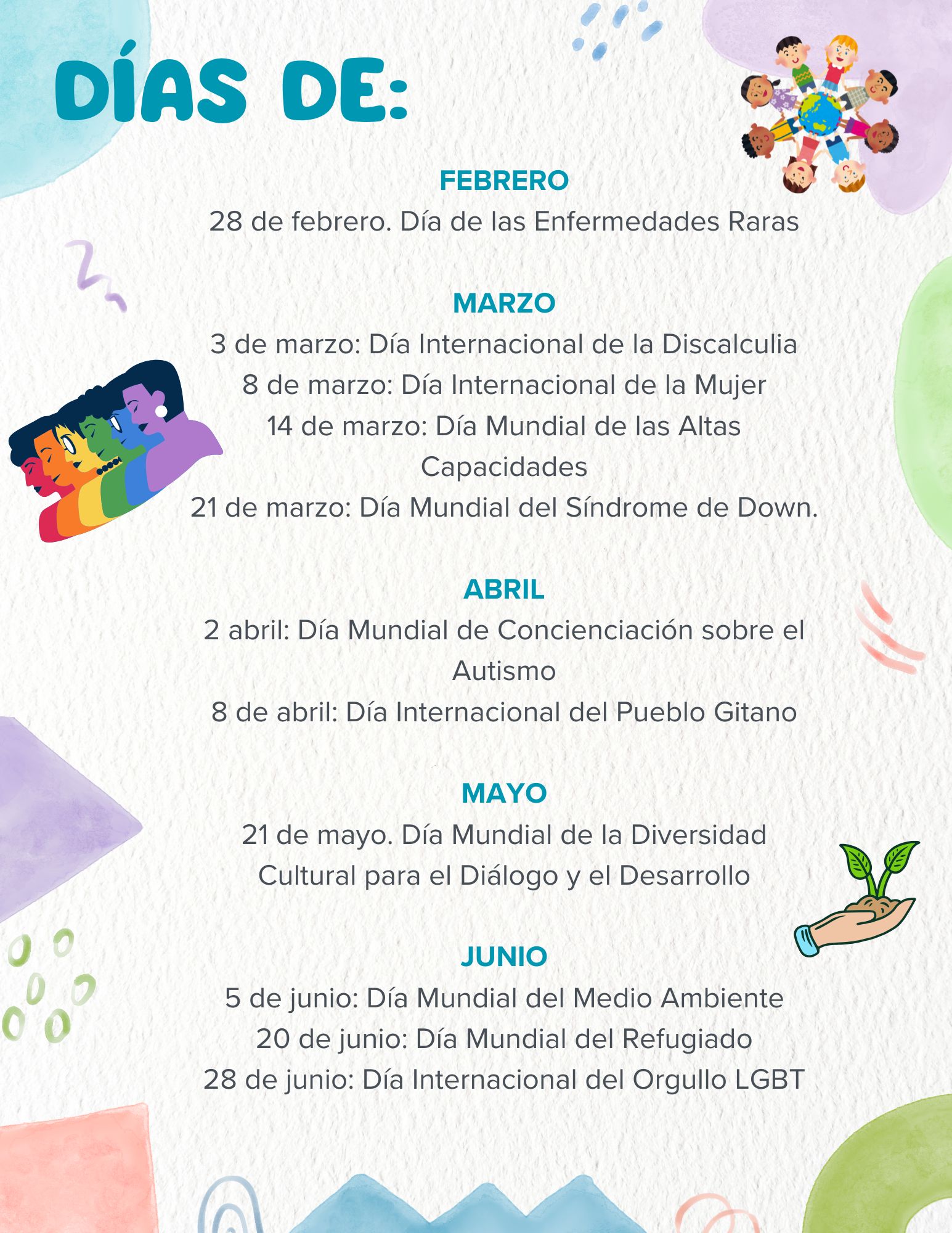Días conmemorativos 1
